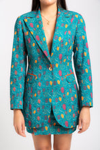 Load image into Gallery viewer, ZOYA  Printed Single-breasted Blazer
