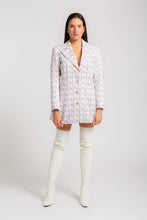 Load image into Gallery viewer, MALAIKA  Printed Single-breasted Blazer
